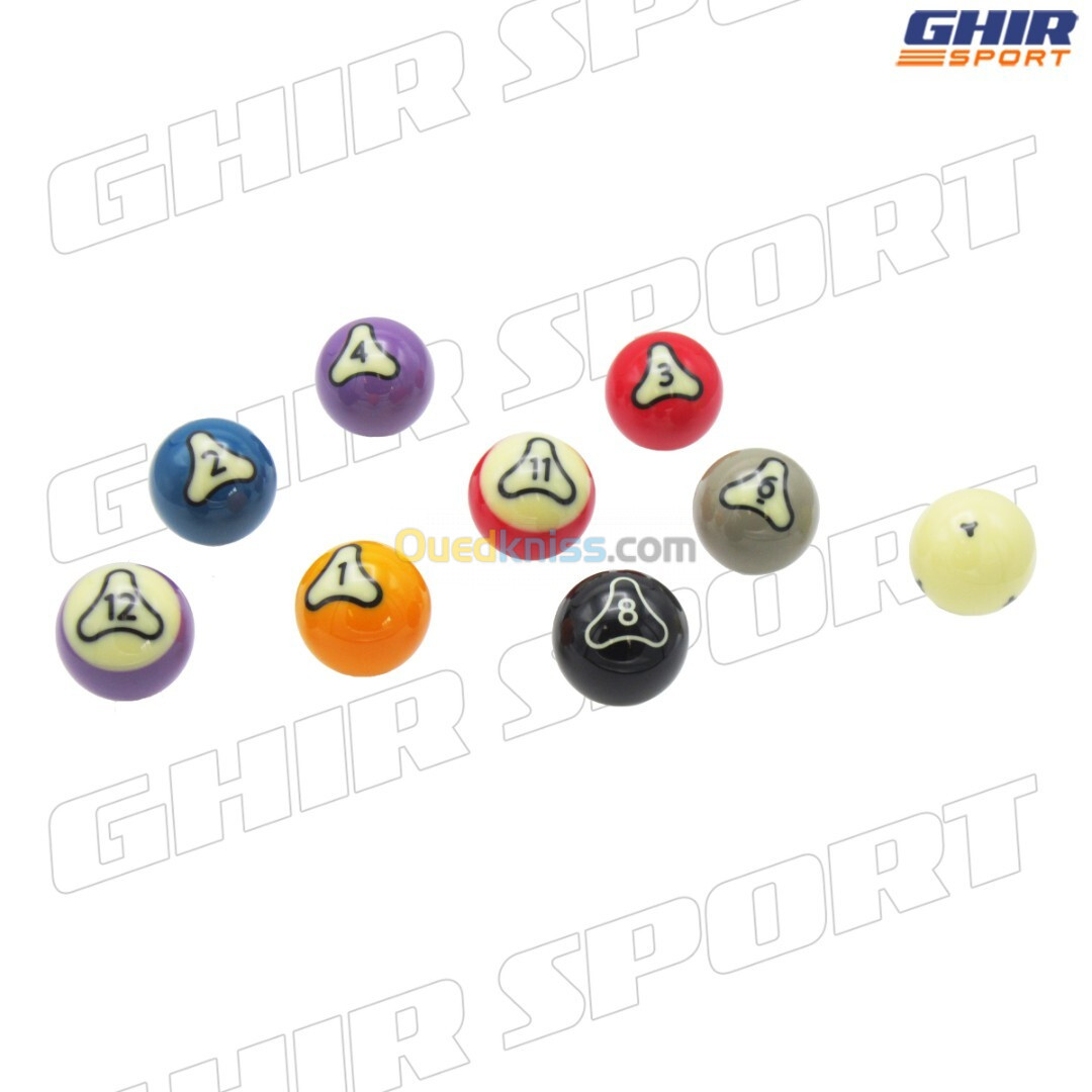 JEUX DE BOULE BILLARD PROFESSIONNEL HONG 57MM