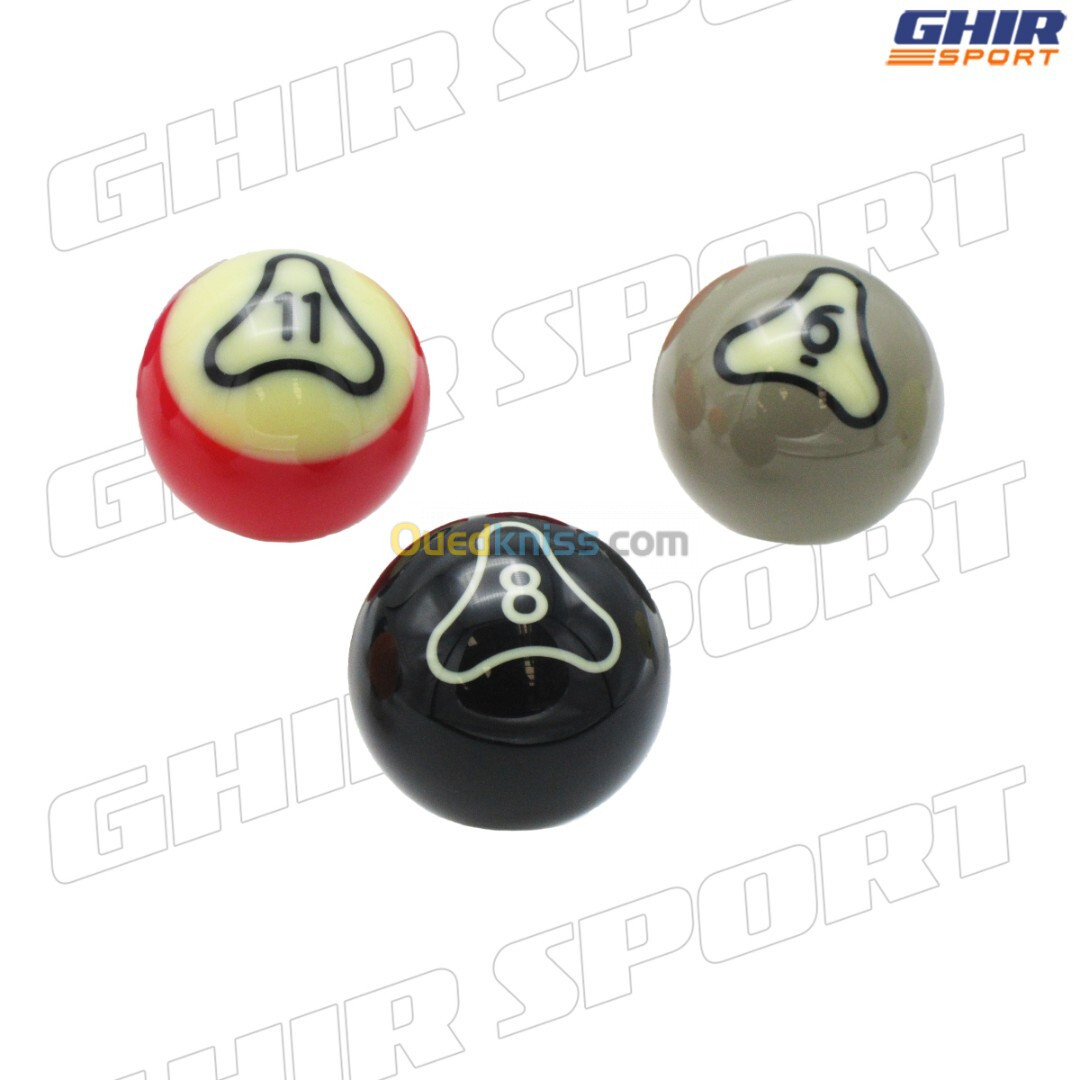 JEUX DE BOULE BILLARD PROFESSIONNEL HONG 57MM