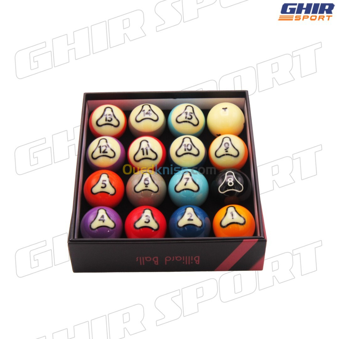 JEUX DE BOULE BILLARD PROFESSIONNEL HONG 57MM