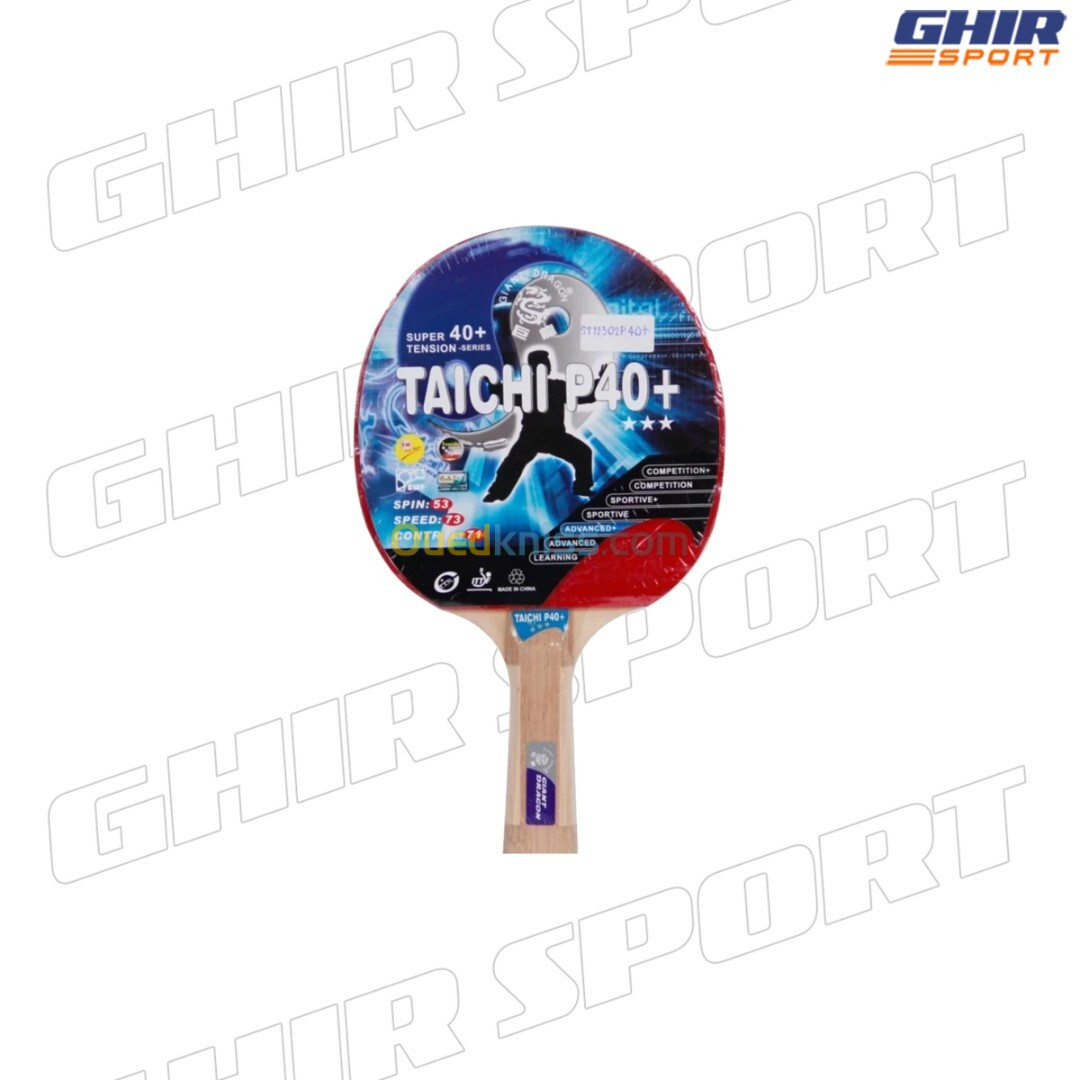 RAQUETTE PING-PONG GIANT DRAGON TAICHI P40+