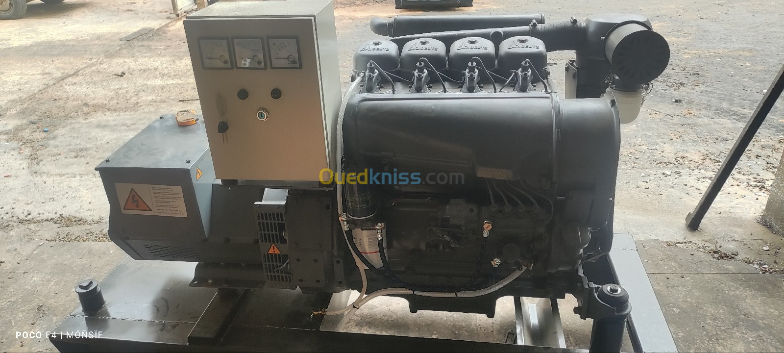 GROUPE ÉLECTROGÈNE DEUTZ GERMANY 60 KVA 