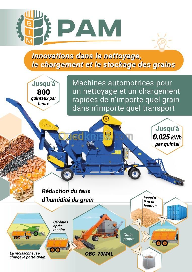 Nettoyeur de céréales et légumes secs 