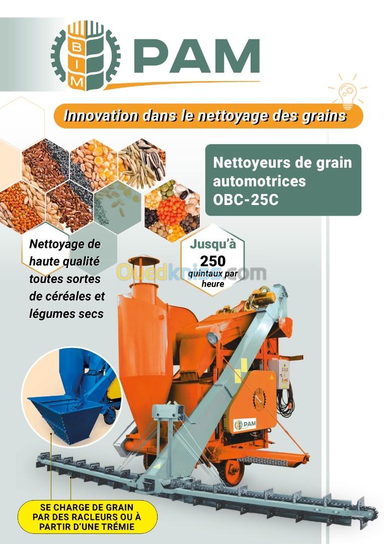 Nettoyeur de céréales et légumes secs 