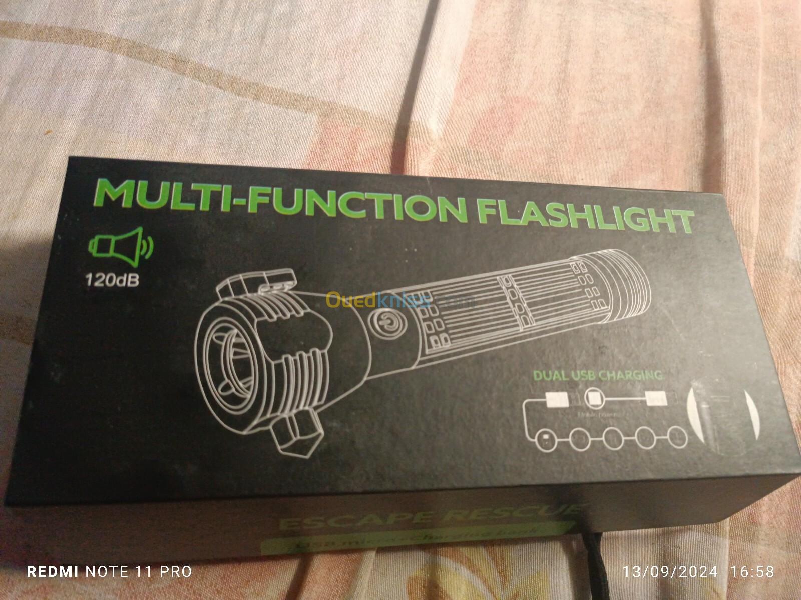 Torche multi function flashlight