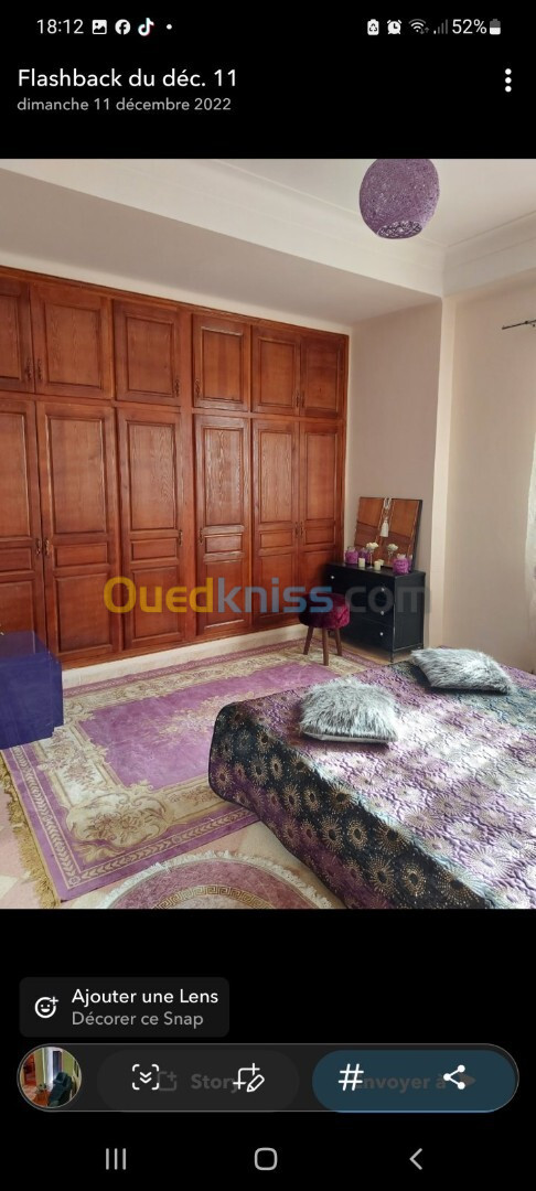 Location Appartement F3 Alger Saoula