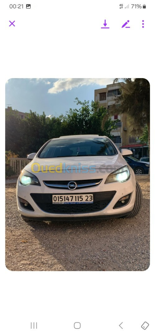 Opel Astra 2015 COSMO