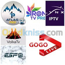 Abonnement IPTV IRON LYNX ATLAS GoGo Funcam Gshare Forever Vanilla IBO OTT KING 4K SP1 IKS M3U