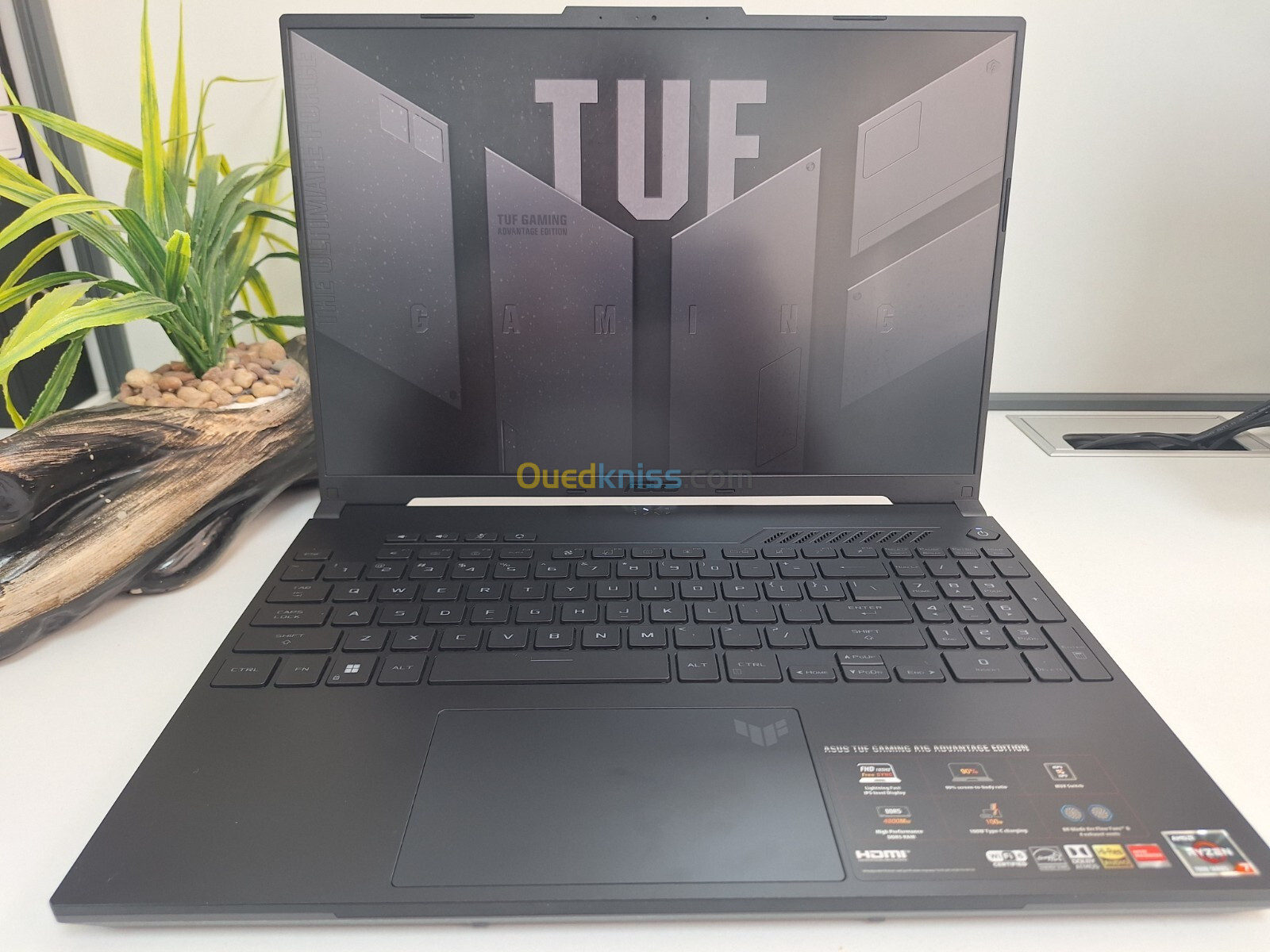 ASUS TUF Gaming A16 - Ryzen7 7735HS - AMD Radeon RX 7600S 8GB -Ram 16GO-1TB SSD NVME-16 FHD IPS165Hz