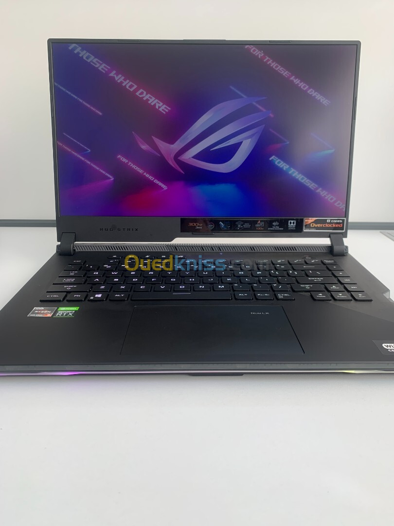 ROG Strix SCAR 15 - Ryzen 9 5900HX - RTX3080 8Go - Ram 16GO - 1To SSD NVME - 15.6 FHD 300Hz