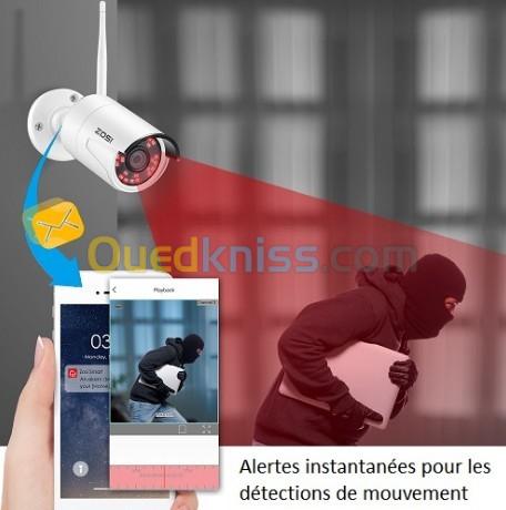 reparation des installation des camera de surveillance et alarme 