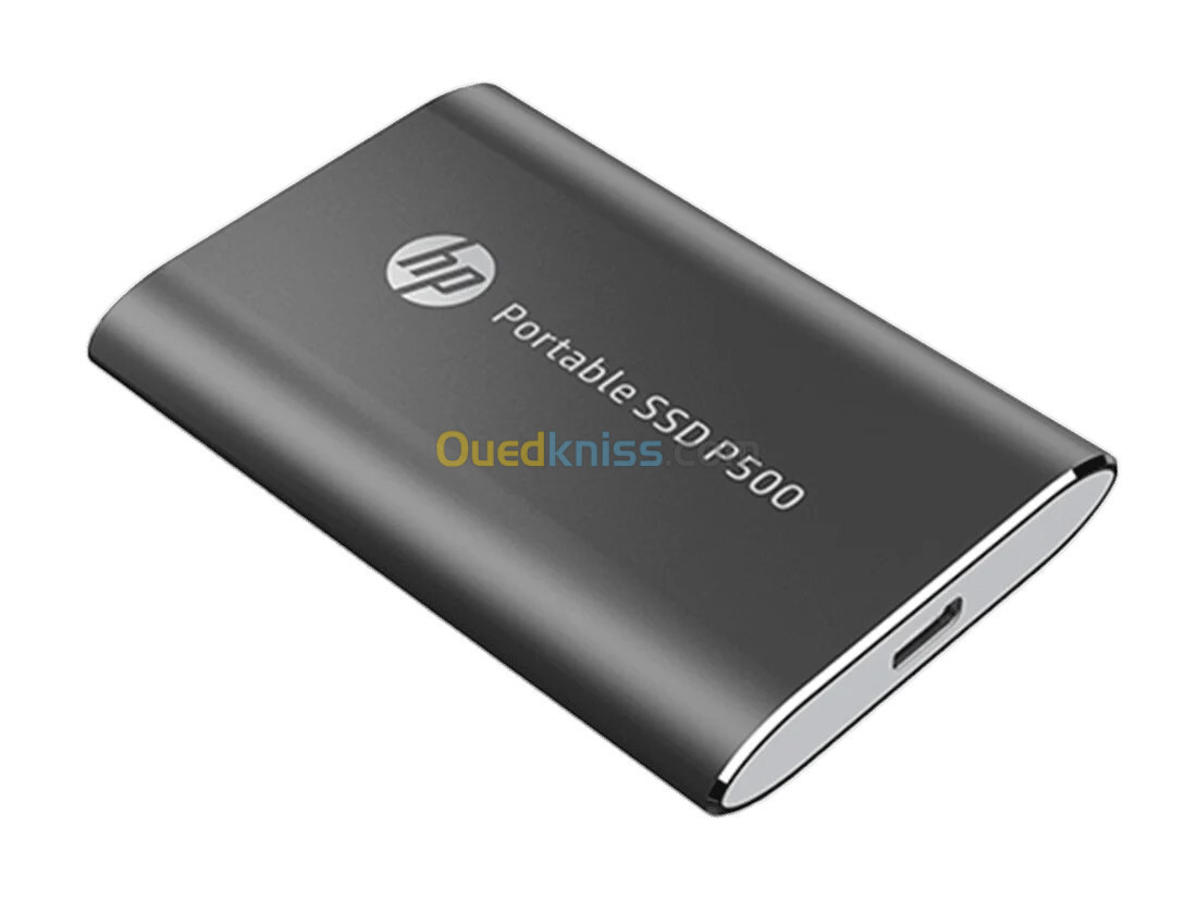 DISQUE SSD EXTERNE HP PORTABLE SSD P500 1TO / NOIR  GRIS 