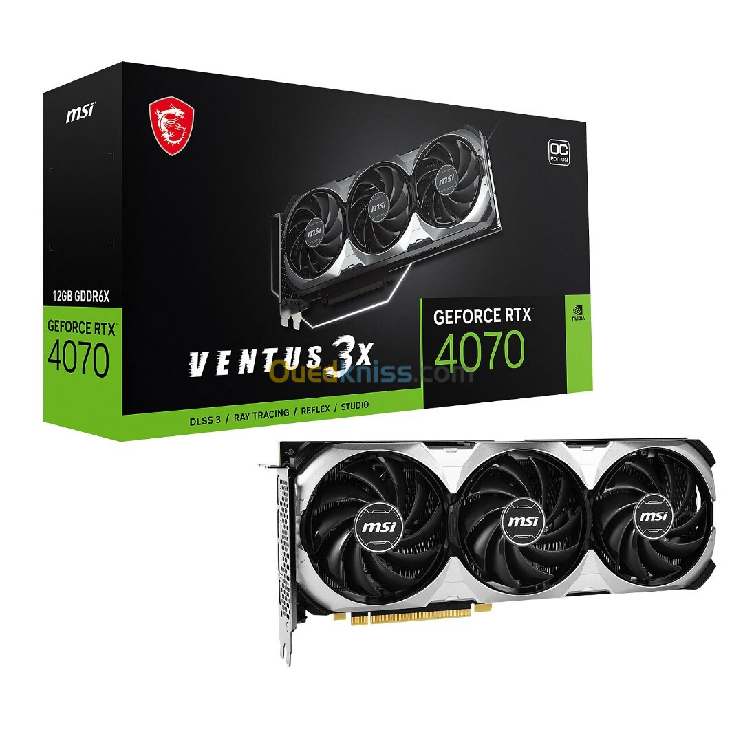 MSI RTX4070 SUPER 12GB VENTUS X3 OC