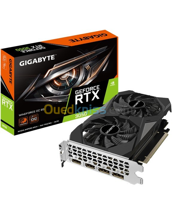 CARTE GRAPHIQUE GEFORCE RTX 3050 WINDFORCE OC 6G