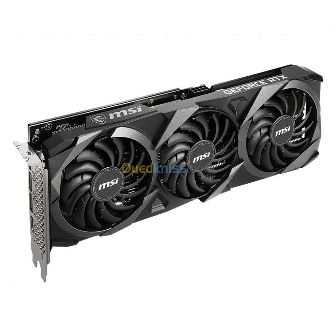 MSI GEFORCE RTX 3060 VENTUS 3X 12G OC LHR 12 GO GDDR6 