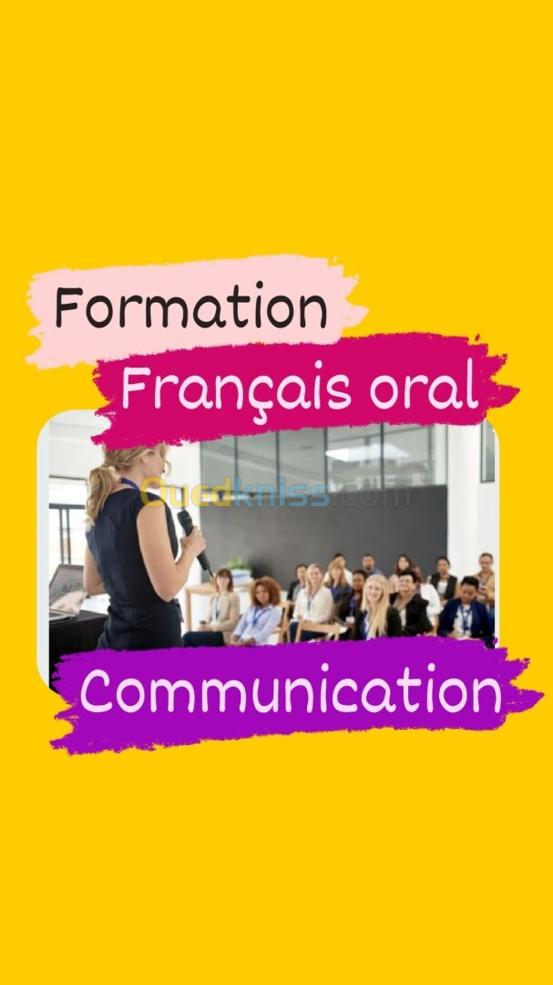 Cours de français oral / conversation / communication 