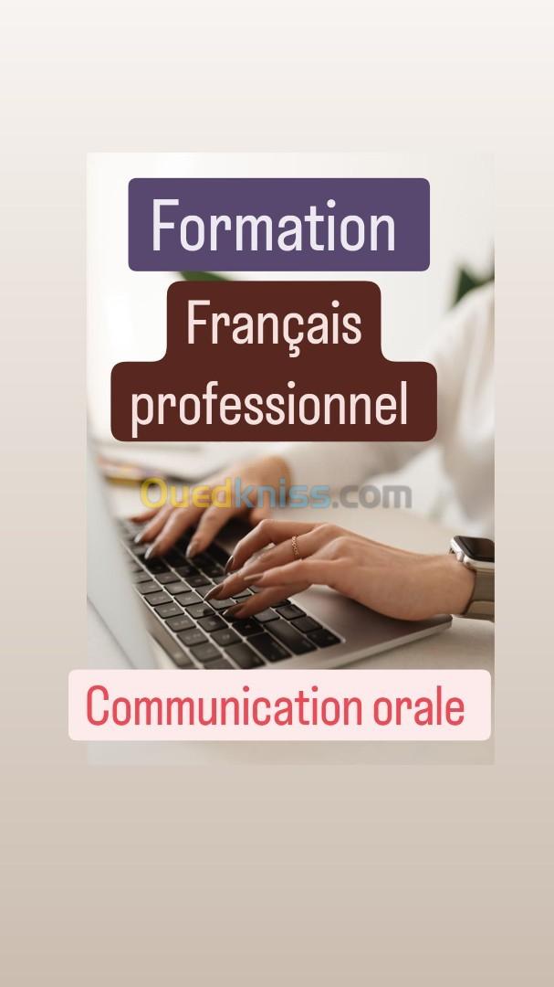 Cours de français oral "en ligne "/communication / Prise de parole en public 