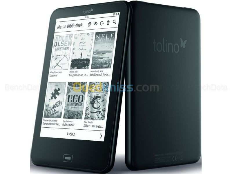 Tolino Vision 3 HD 15.2 cm 6 pouces eBook e-Ink Carta 8GB Wi-Fi 300 DPI - Résolution : 1448 x 1072 pixels