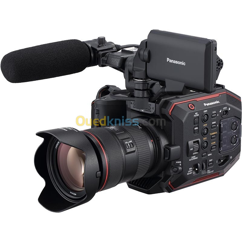 CAMERA PROFESSIONNELLE PANASONIC EVA1 CAPTEUR SUPER 35mm 5.7K 5720 X 3016 VIDEO 4K DE QUALITE CINEMA