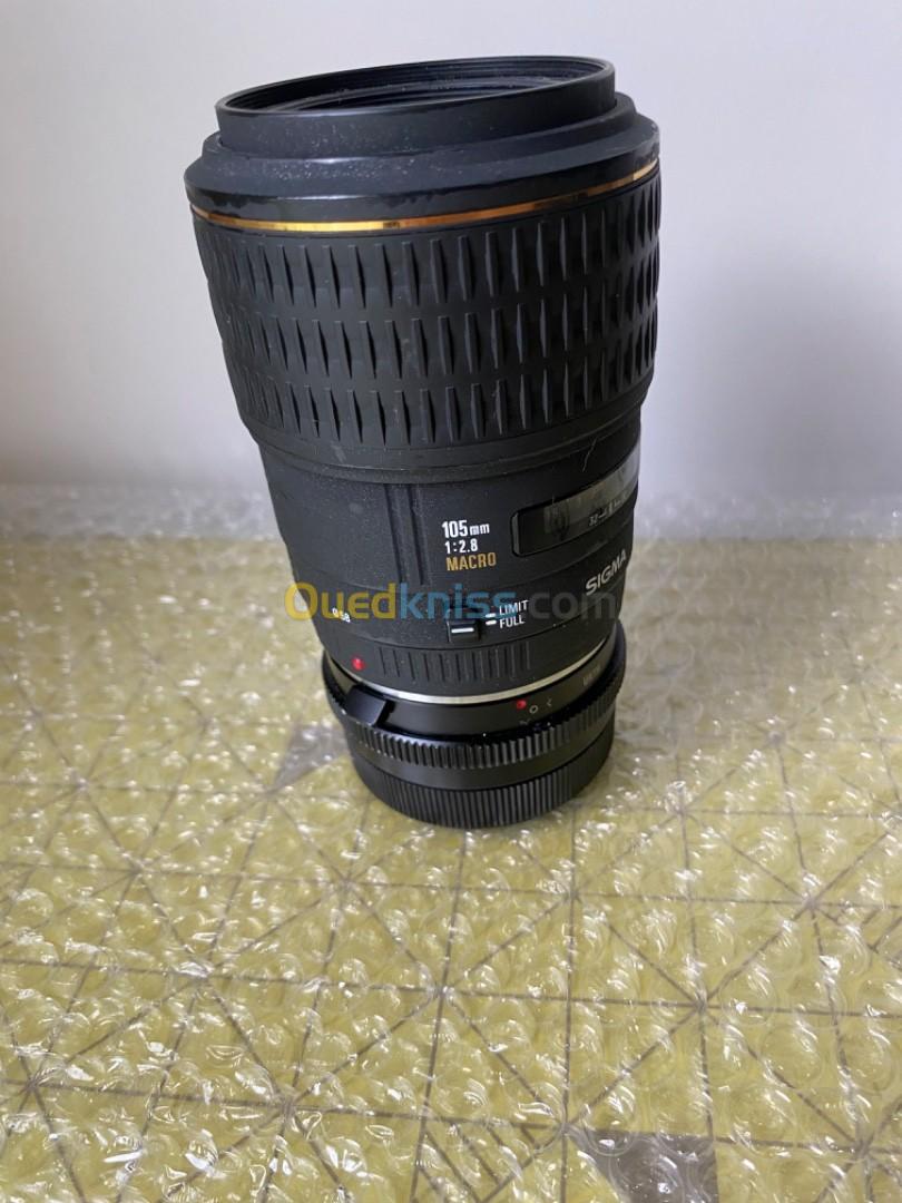 Objectif Sigma 105mm f/2.8 EX Macro - Monture SONY A