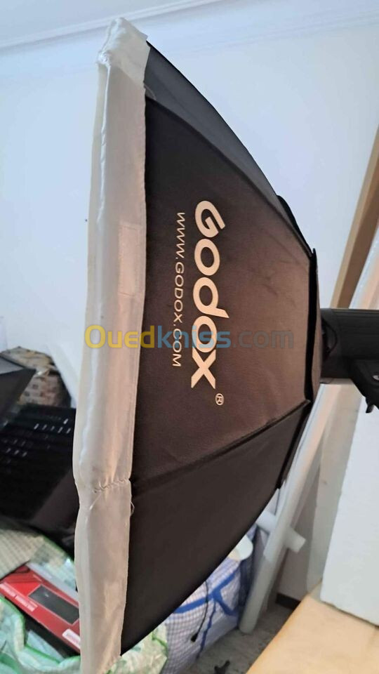 Materiel photo shooting studio soft box eclairage flash godox LOT