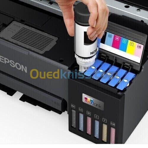 IMPRIMANTE EPSON L8050 A4 A  RESERVOIR 06 COULEUR WIFI "PAPIER CD & PVC"