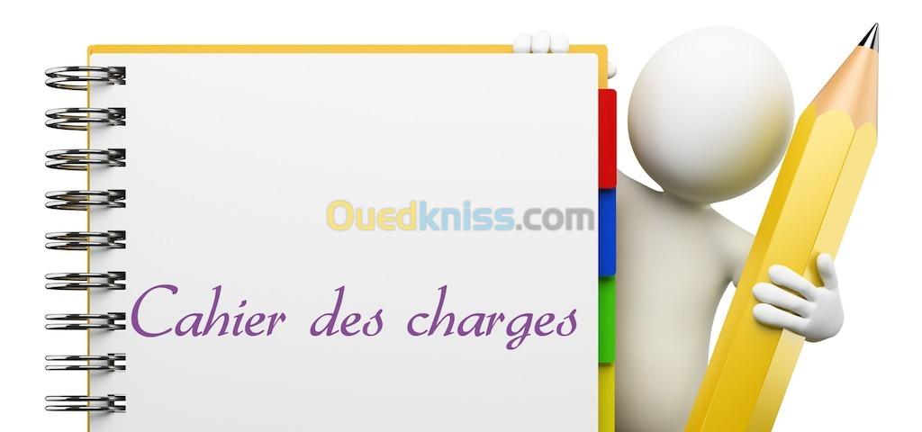 remplissage des cahiers des charge 