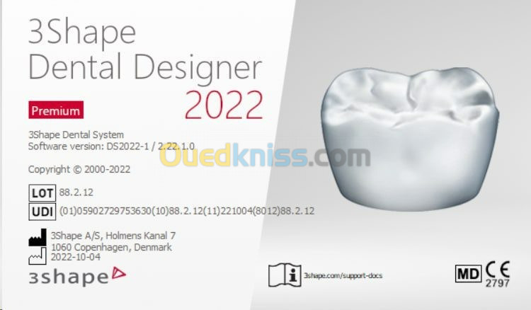 3shape Dental System 2022 + 3Shape Unite 2022 + 3shapeOrtho System 2022 + 3Shape Implant Studio 22 