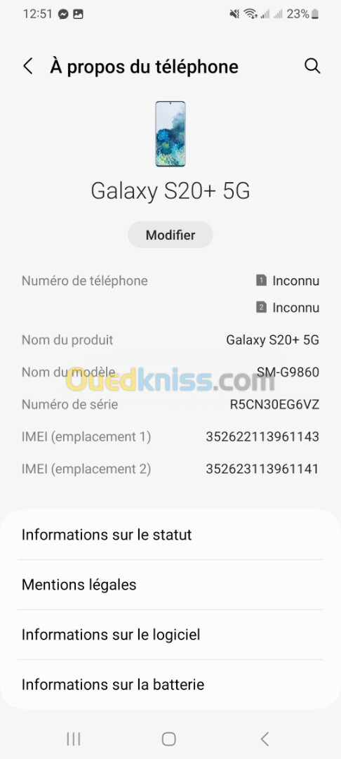 Samsung S20 plus 5G