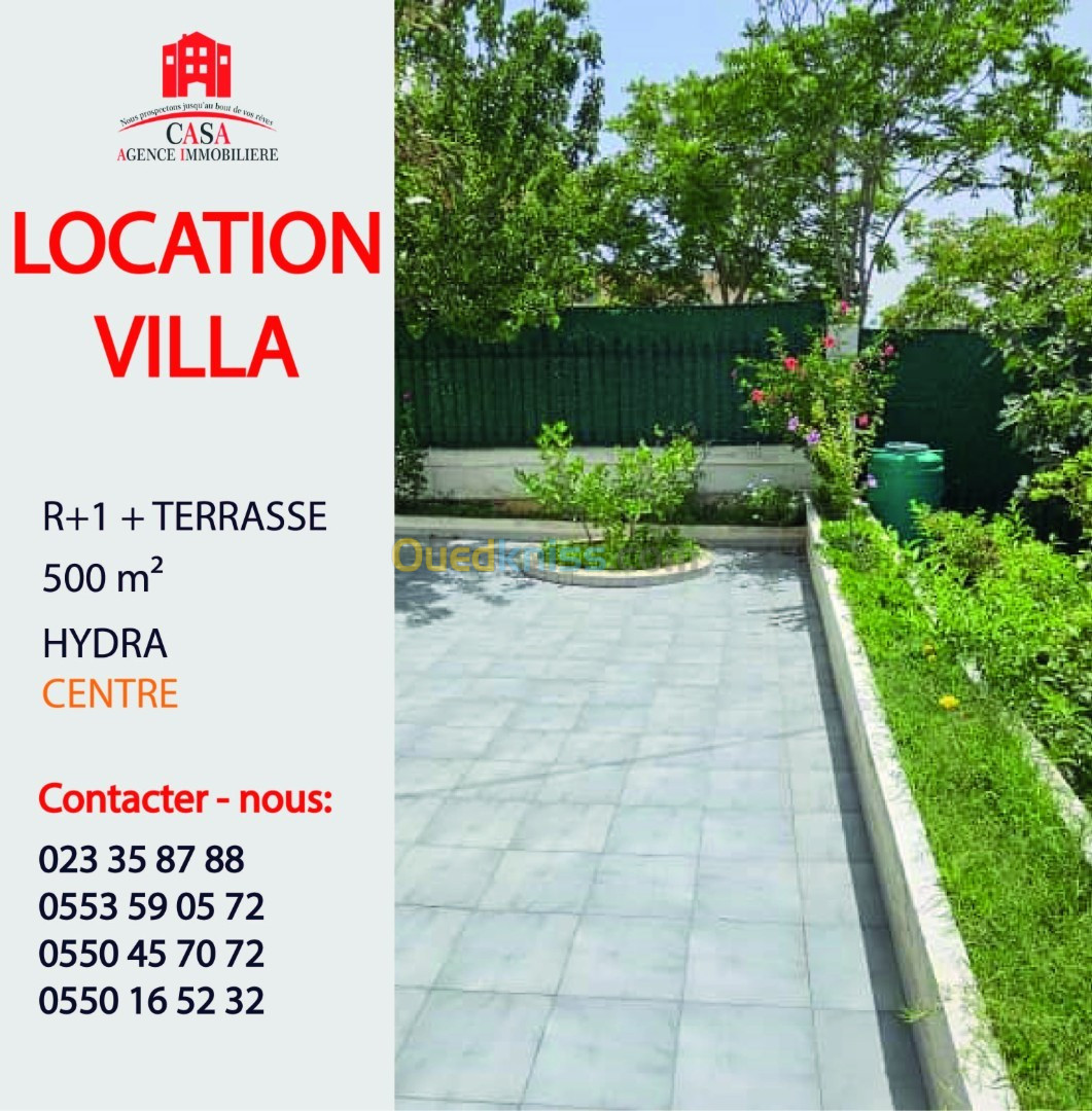 Location Villa Alger Hydra