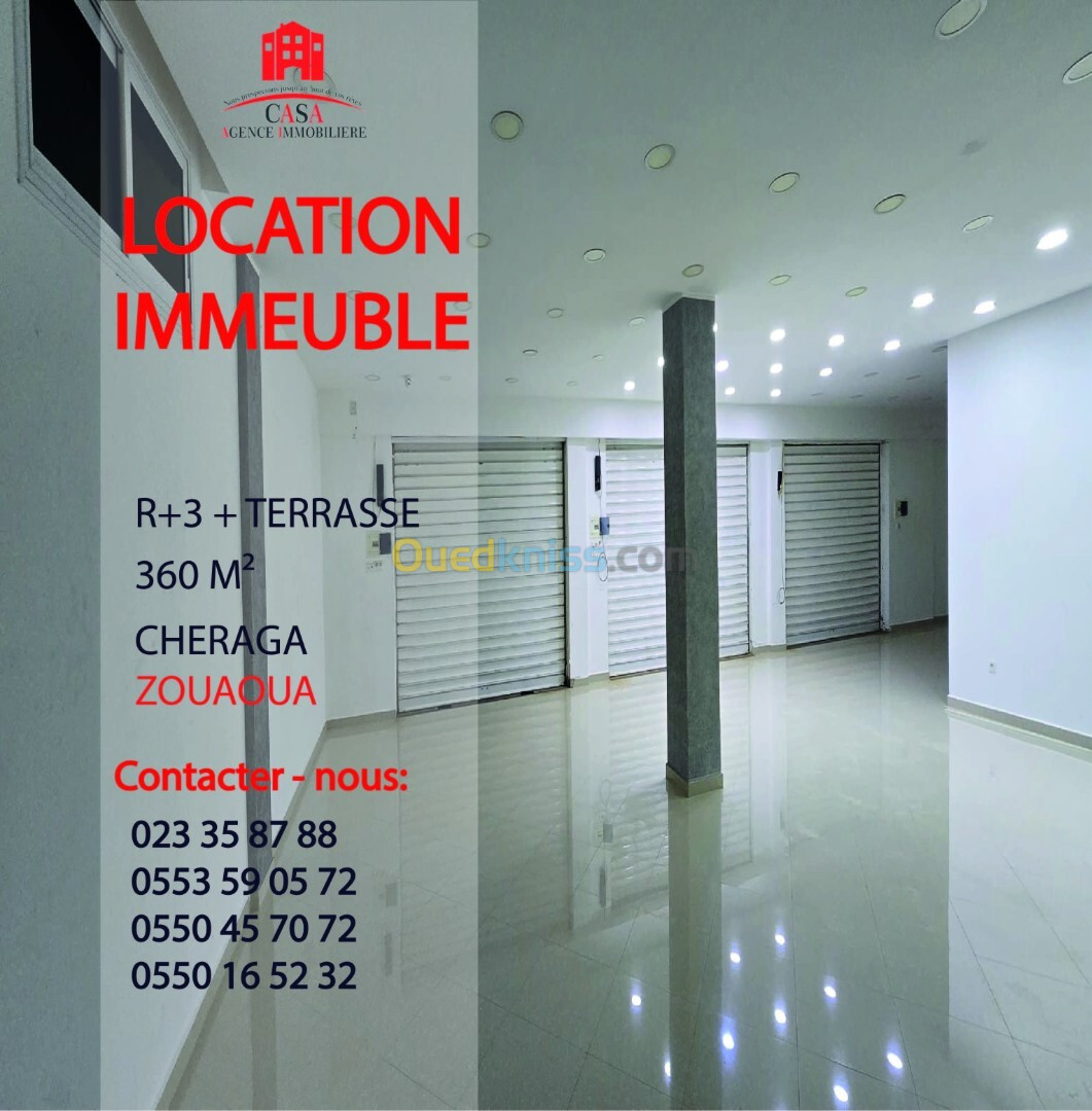 Location Immeuble Alger Cheraga