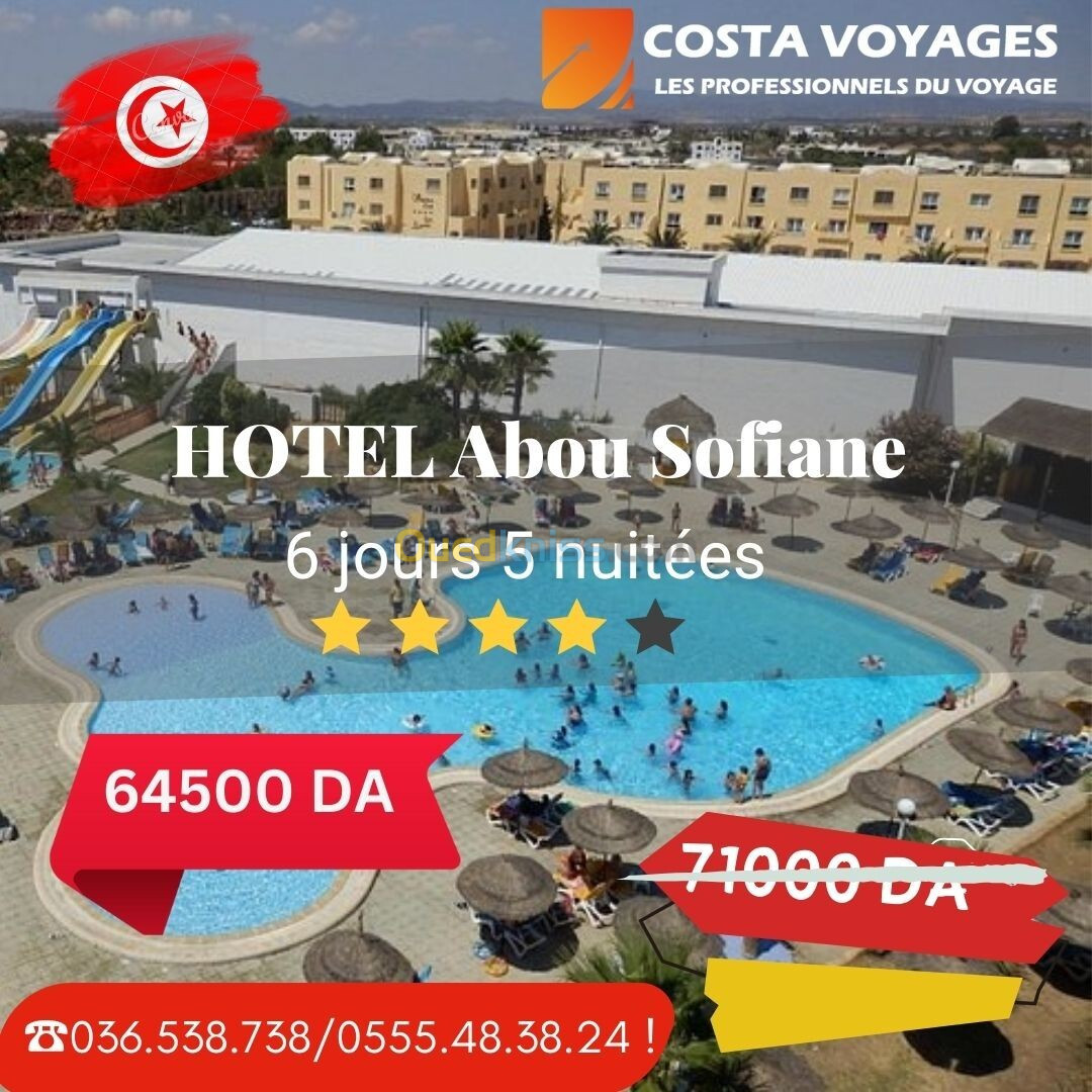 VOYAGES ORGANISÉS !! TUNIS septembre