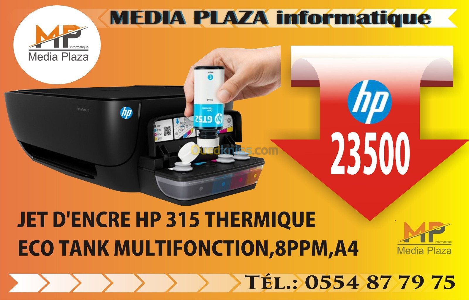 IMPRIMANTE HP 315 