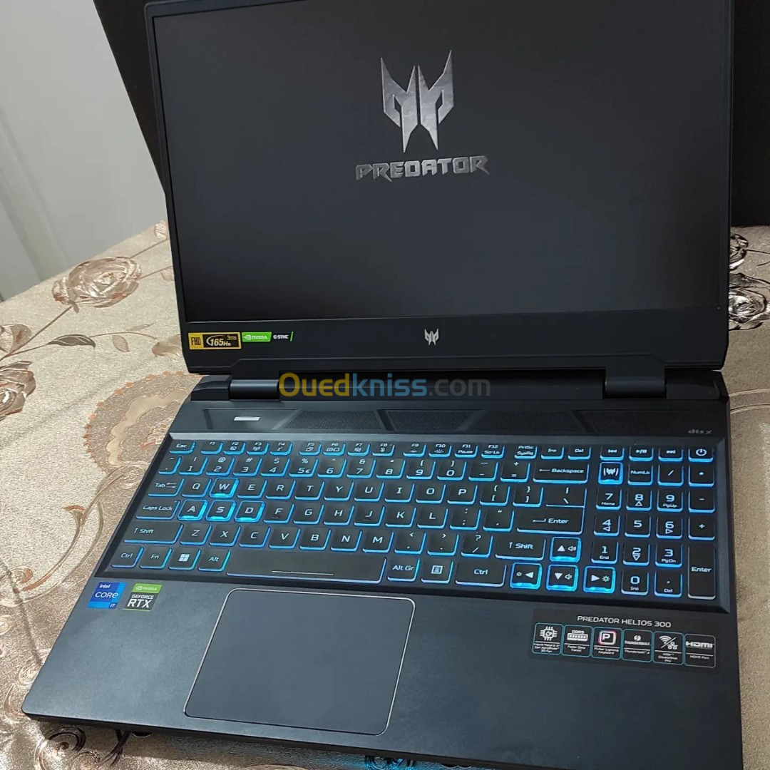 Acer Predator Helios 300 Rtx 3060 gaming 12th i7 12700H 15.6"