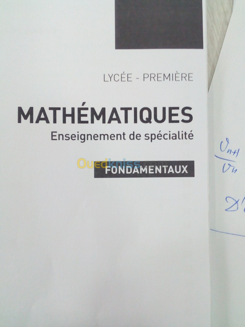 Cours de soutien Mathématiques (programme français)