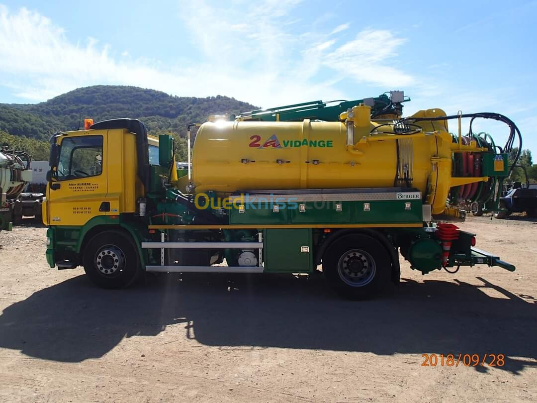 service nettoyage Débouchage canalisation, vidange fosse septique 