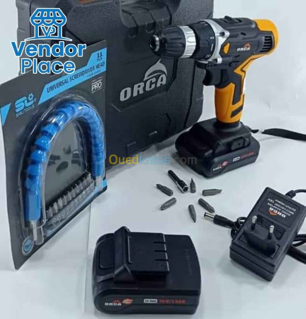 Visseuse Orca 16v double batterie 