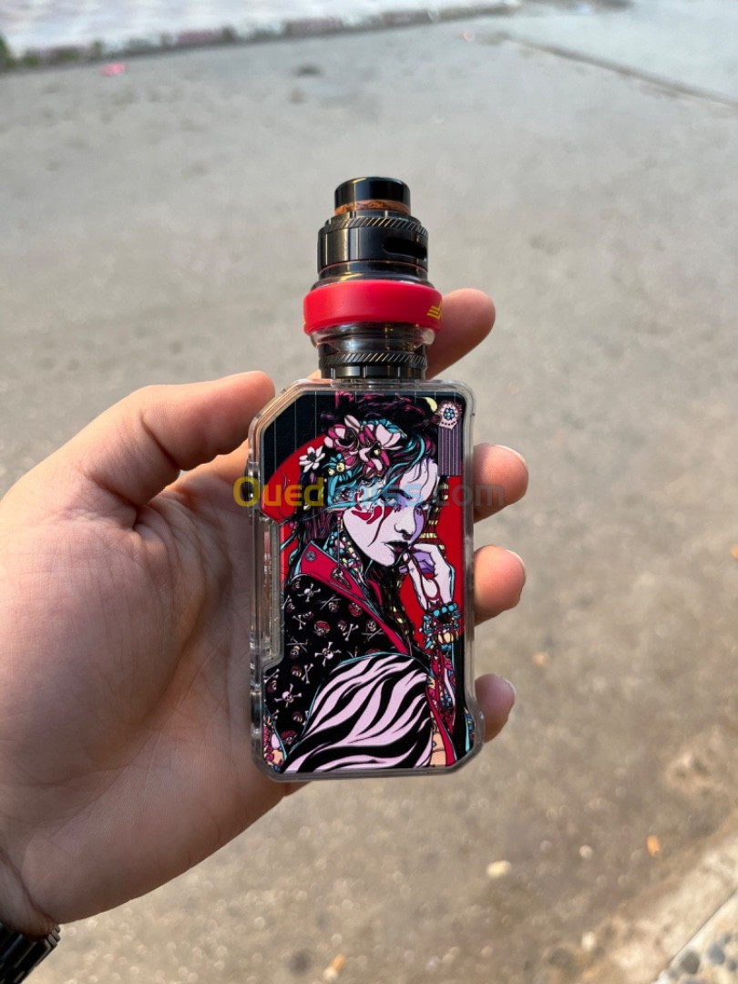 Vape mvv2 avec atomiseur blaze double coil