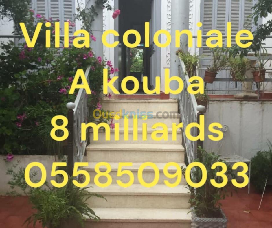 Vente Villa Alger Kouba