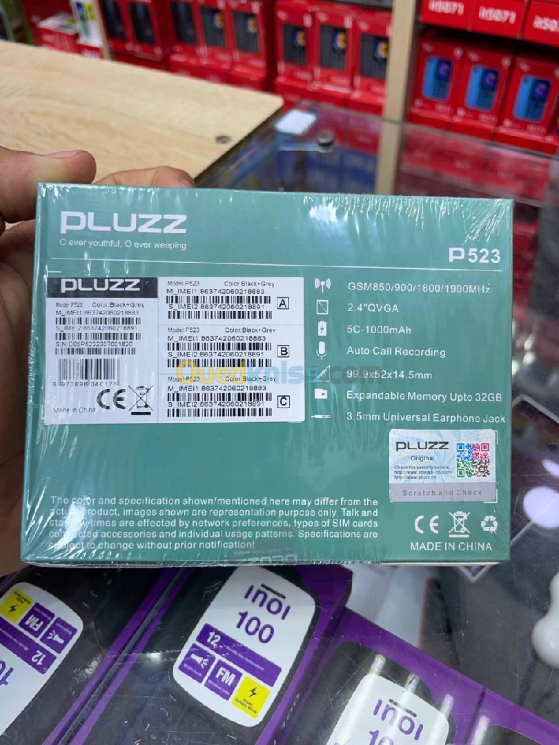 Téléphone pluzz p523 Téléphone pluzz p523