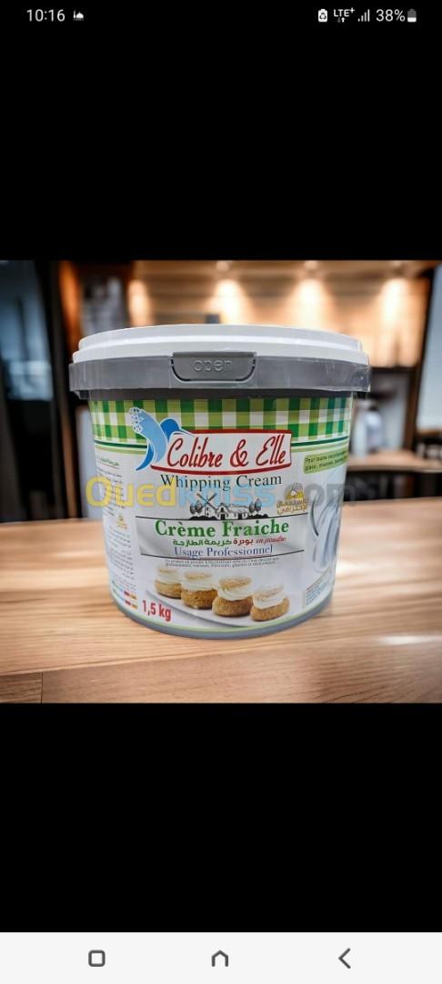 Base crème fraîche glace soft gelato 