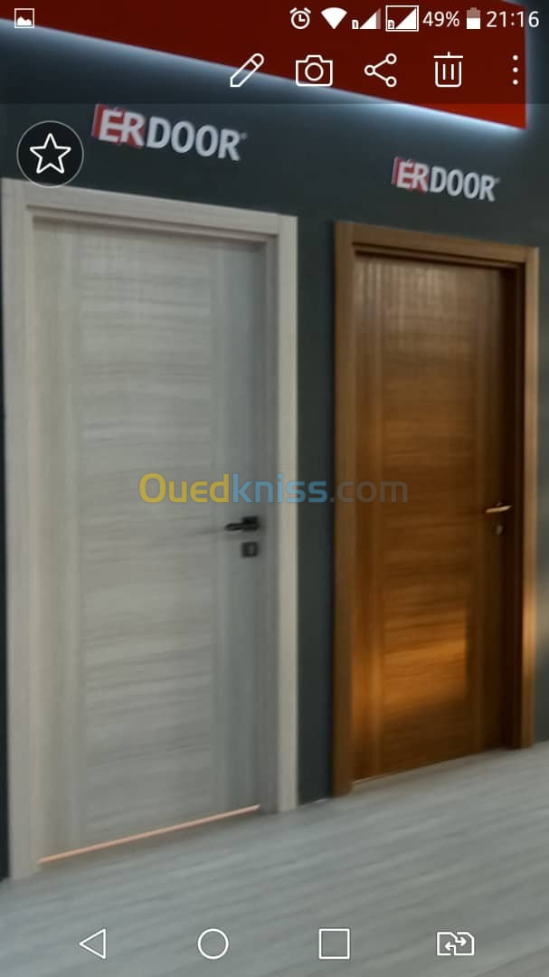 Portes en PVC & MDF standard 