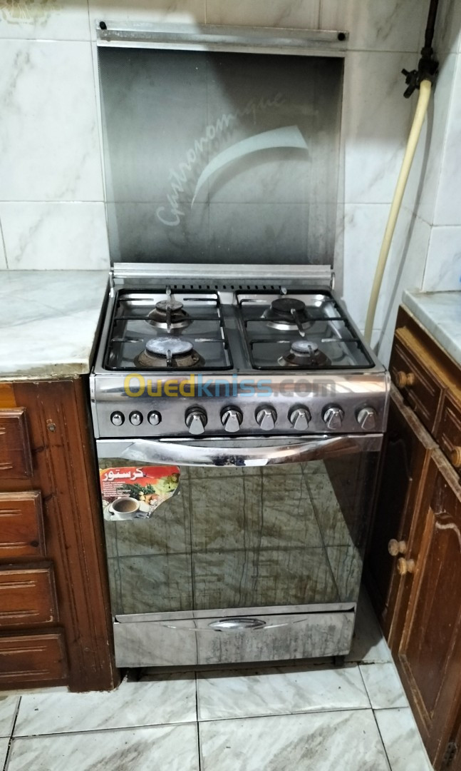 cuisinière cristor inox 