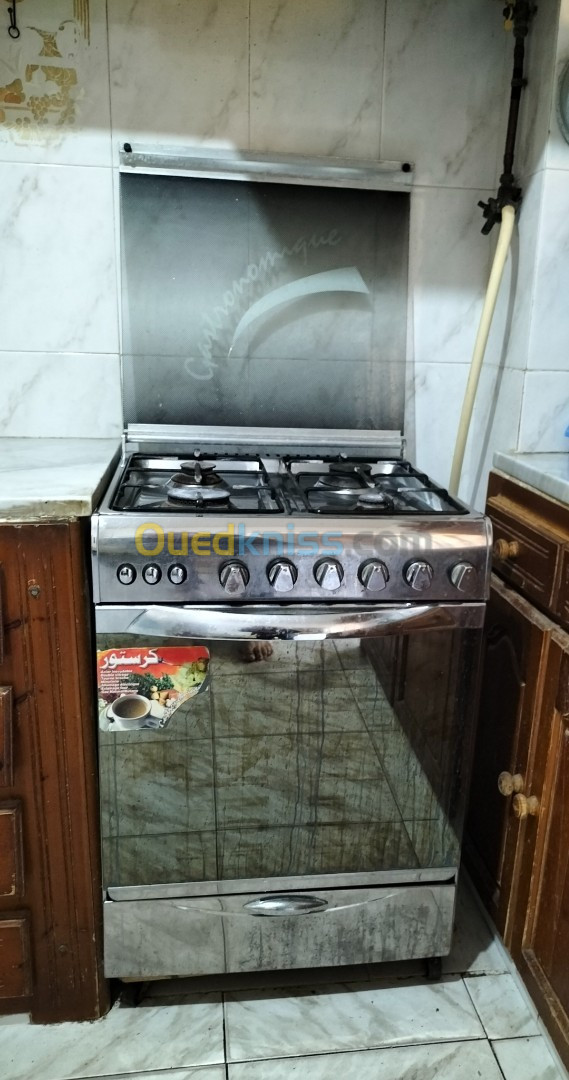 cuisinière cristor inox 