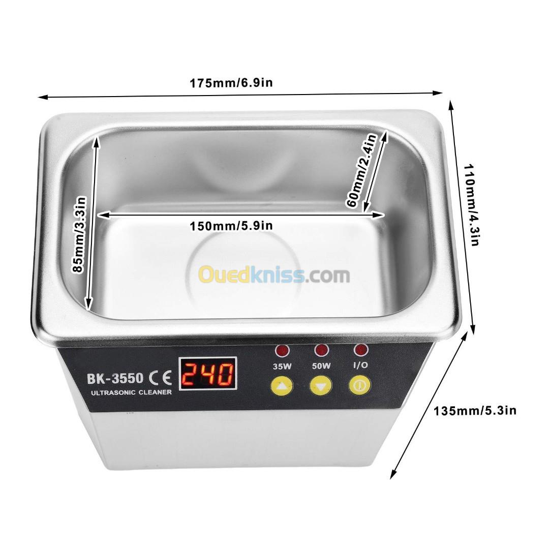 BAKU BK-3550 35W / 50W bain ultrasons nettoyeur pour écran LCD 0.8L réglable ARDUINO 