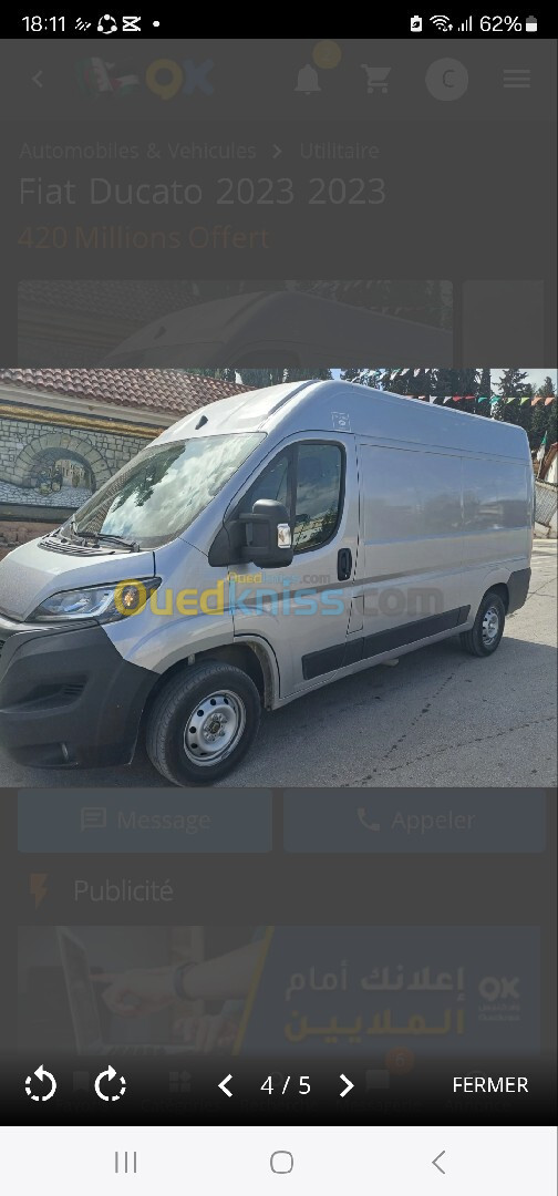 Fait Fiat ducato h2 2024