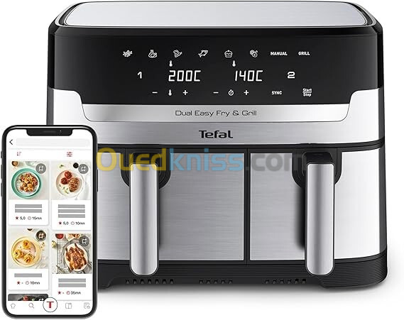 Tefal EY 905 D Dual Easy fry & Grill