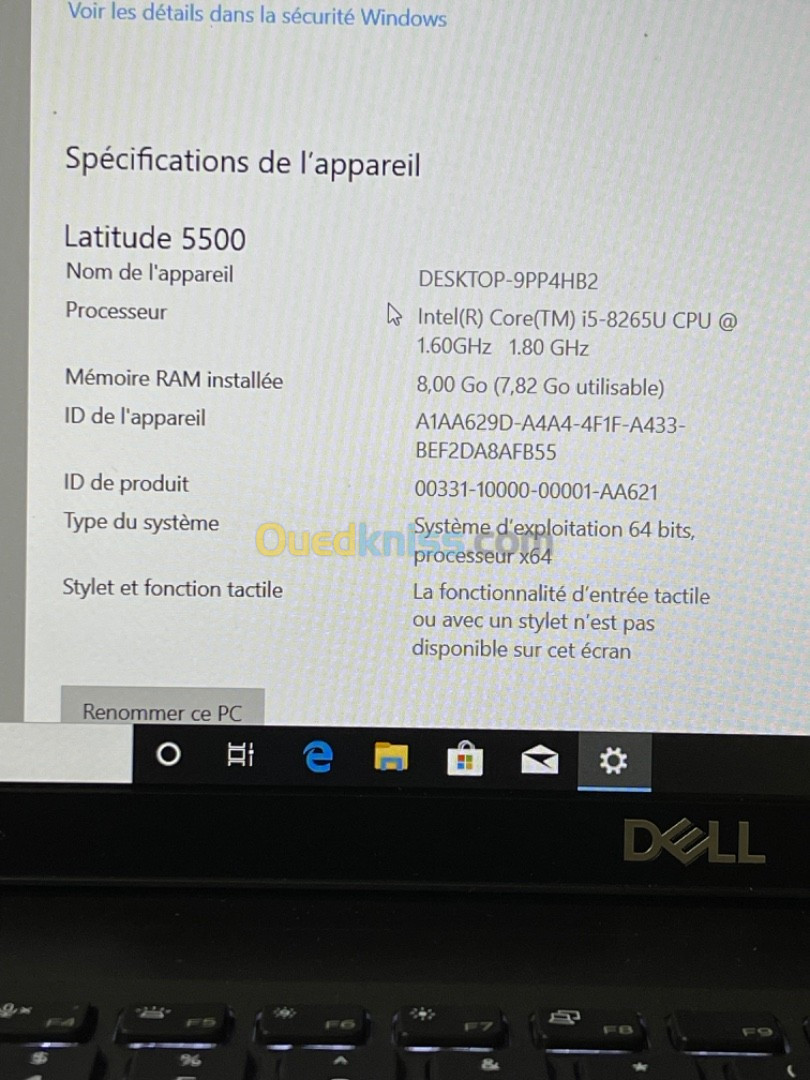 Dell latitude 5500