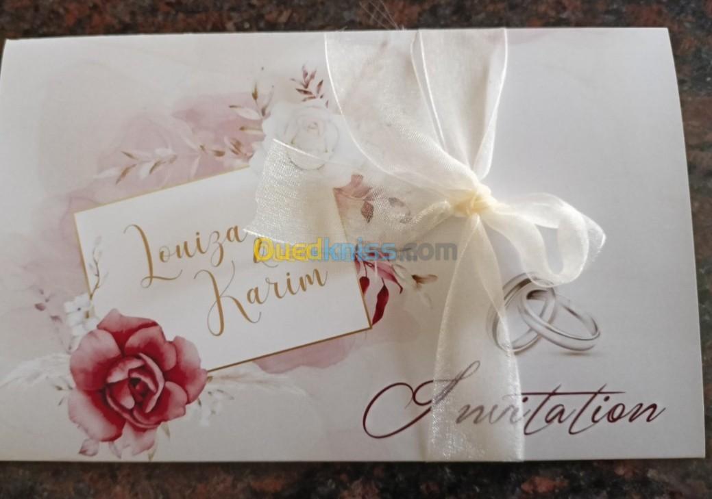 CARTES DE MARIAGES