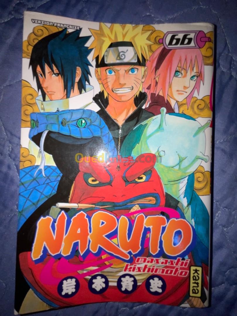 3 manga à vendre : L’attaque des titans / Naruto shippuden / one piece