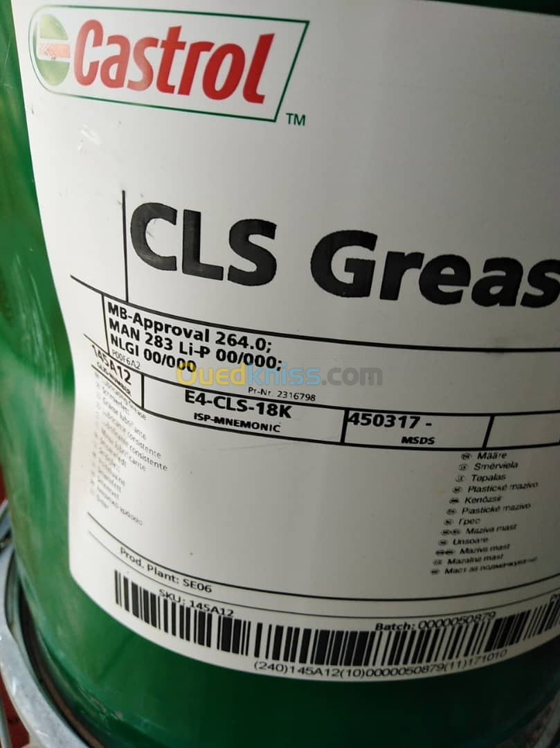 CASTROL CLS GREASE EP 00/000